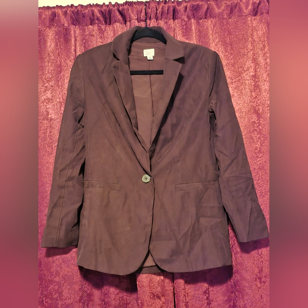 a new day Women's Chocolate Blazer